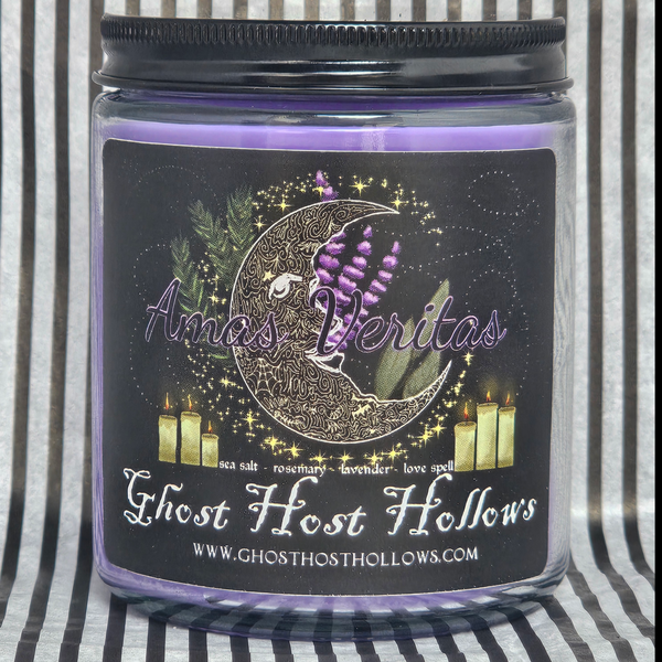 Amas Veritas candle