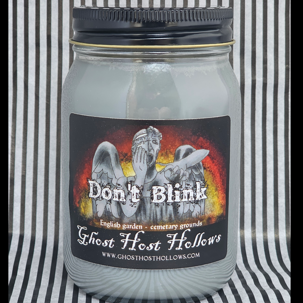 Don't Blink candle