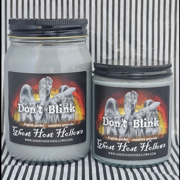Don't Blink candle