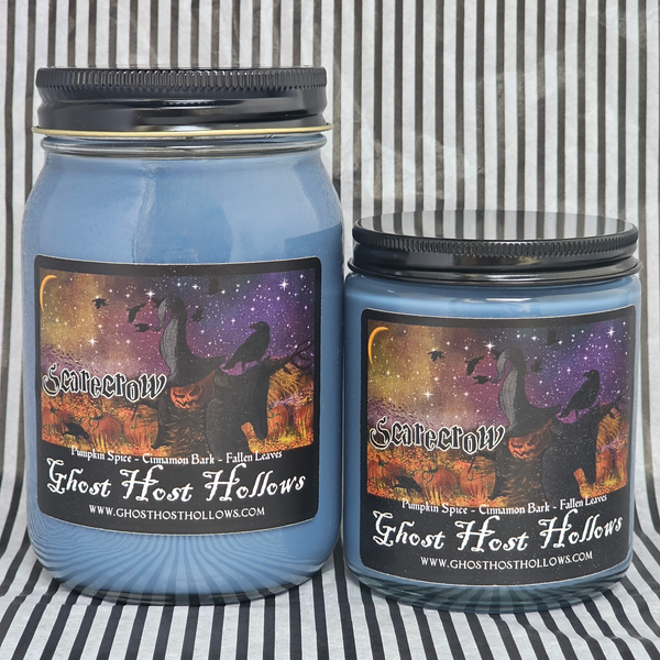 Scarecrow candle