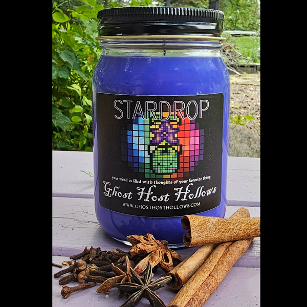 Stardrop candle
