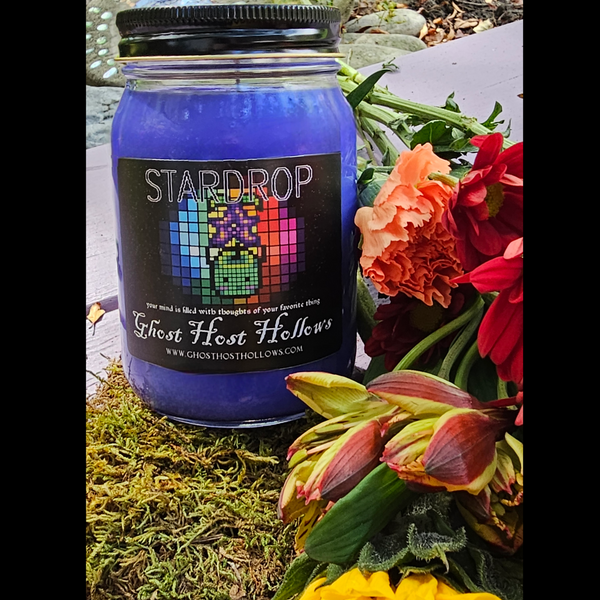 Stardrop candle