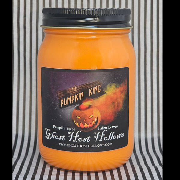 The Pumpkin King candle