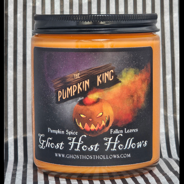 The Pumpkin King candle