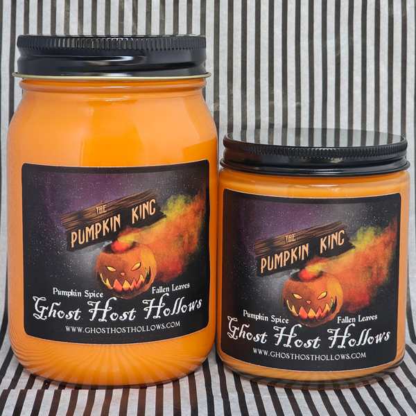 The Pumpkin King candle