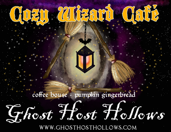 Cozy Wizard Café candle
