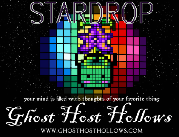 Stardrop candle