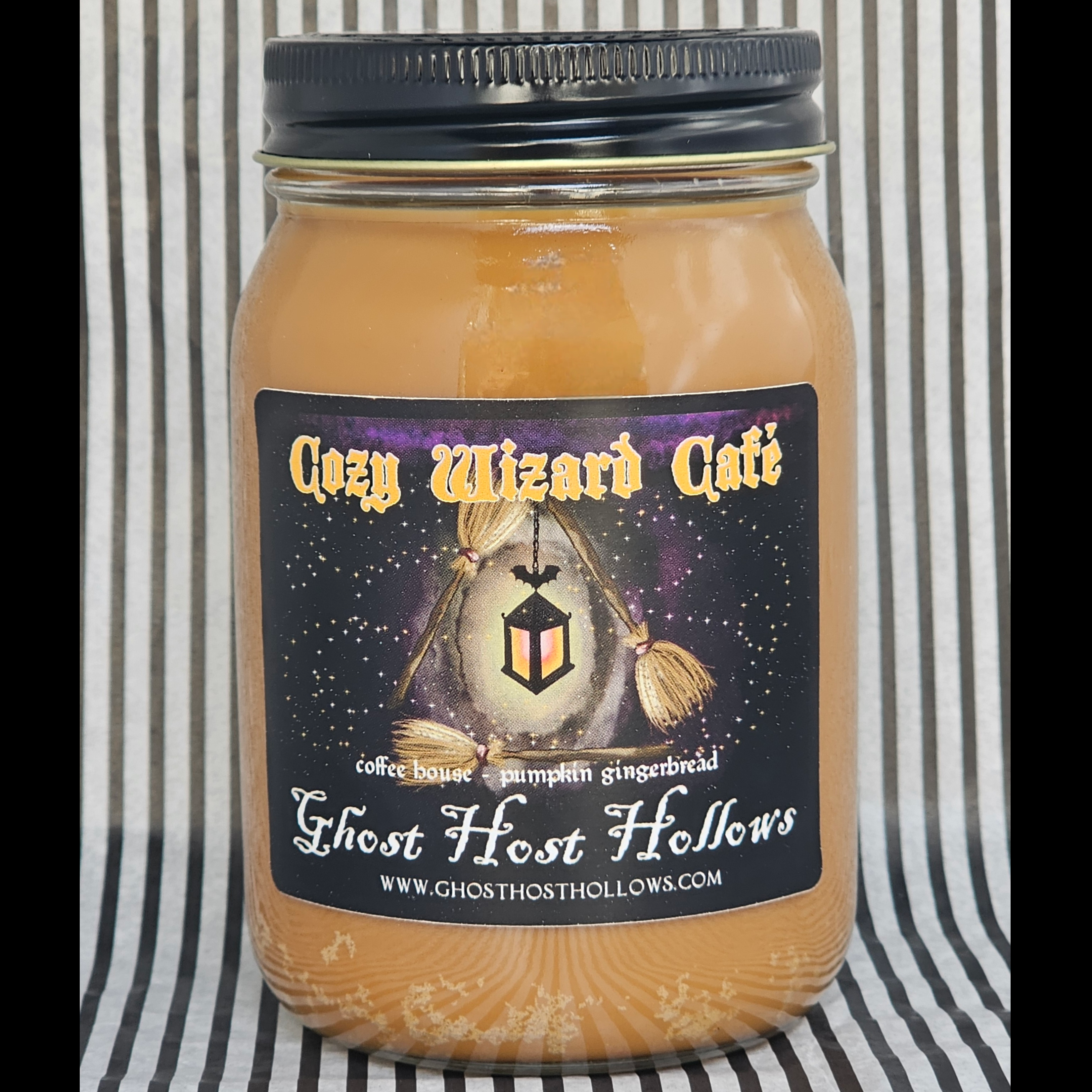 Cozy Wizard Café candle