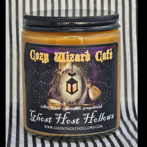 Cozy Wizard Café candle