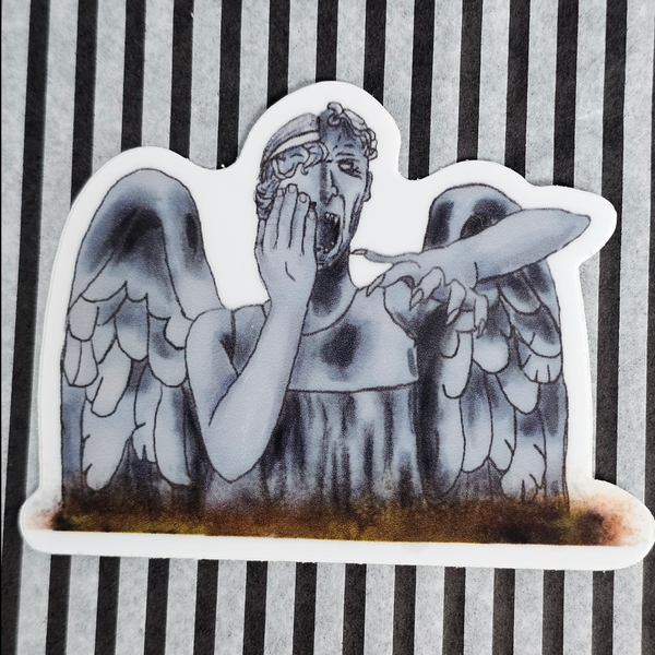 Don't Blink vinyl sticker