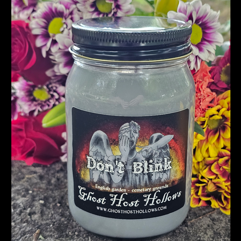 Don't Blink candle