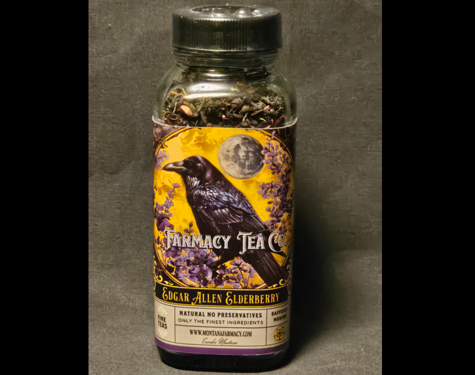Edgar Allen Elderberry Tea by Montana Farmacy