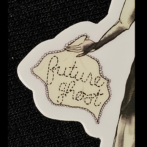 Future Ghost vinyl sticker