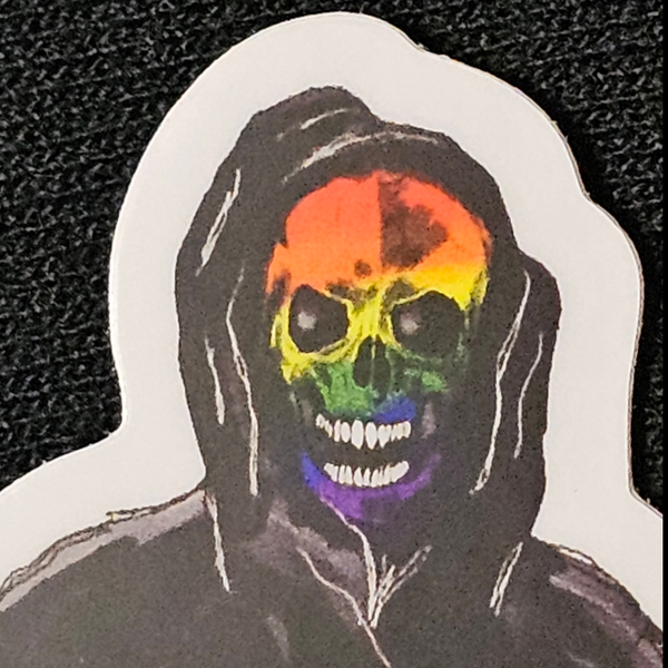 Ghoulish Gay vinyl sticker