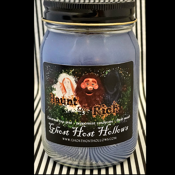 Haunt the Rich candle