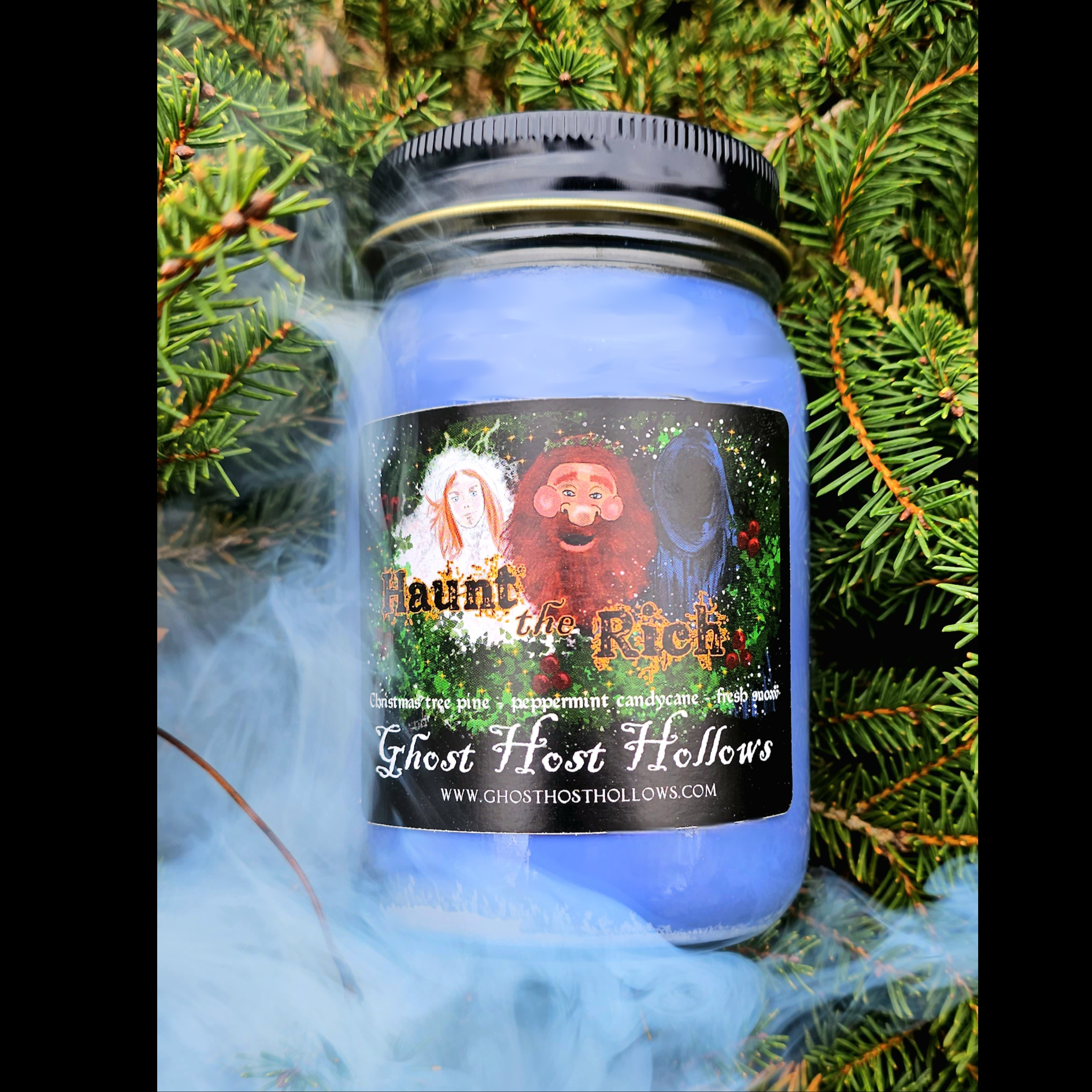 Haunt the Rich candle