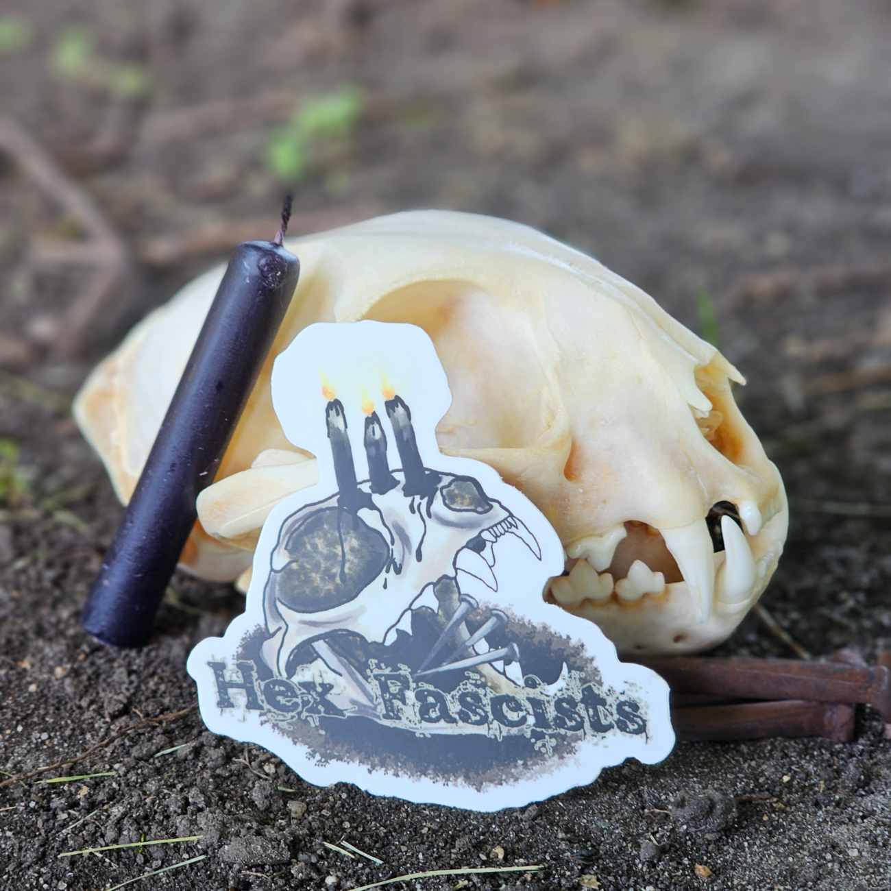 Hex Fascists vinyl sticker