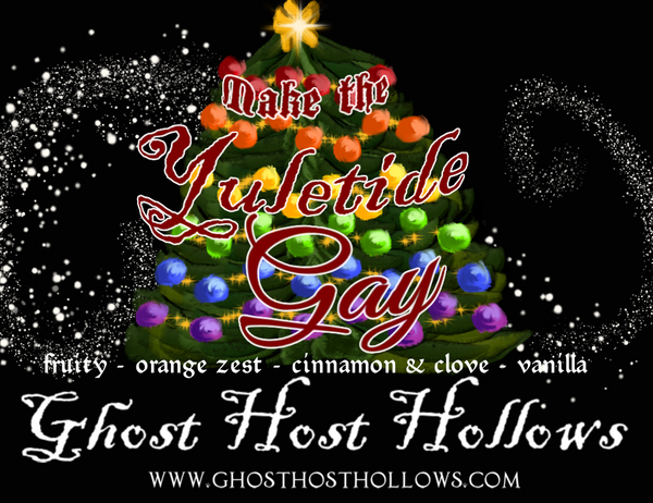 Make the Yuletide Gay candle