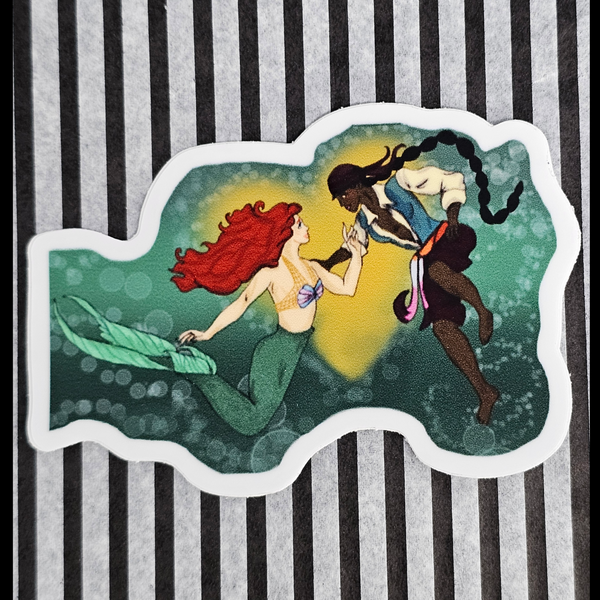Siren's Song vinyl sticker