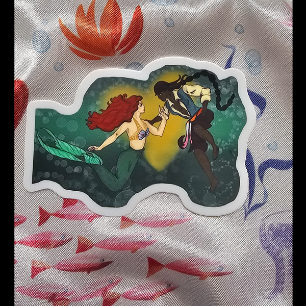 Siren's Song vinyl sticker