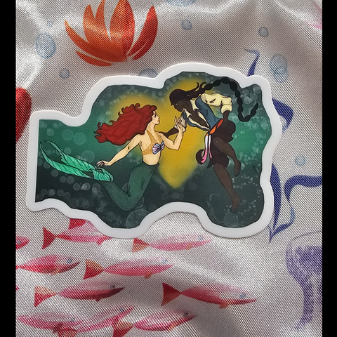 Siren's Song vinyl sticker