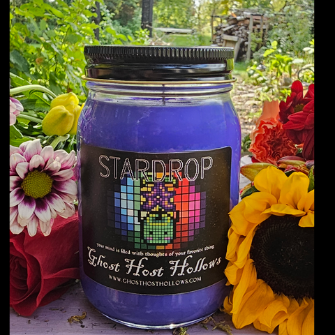 Stardrop candle