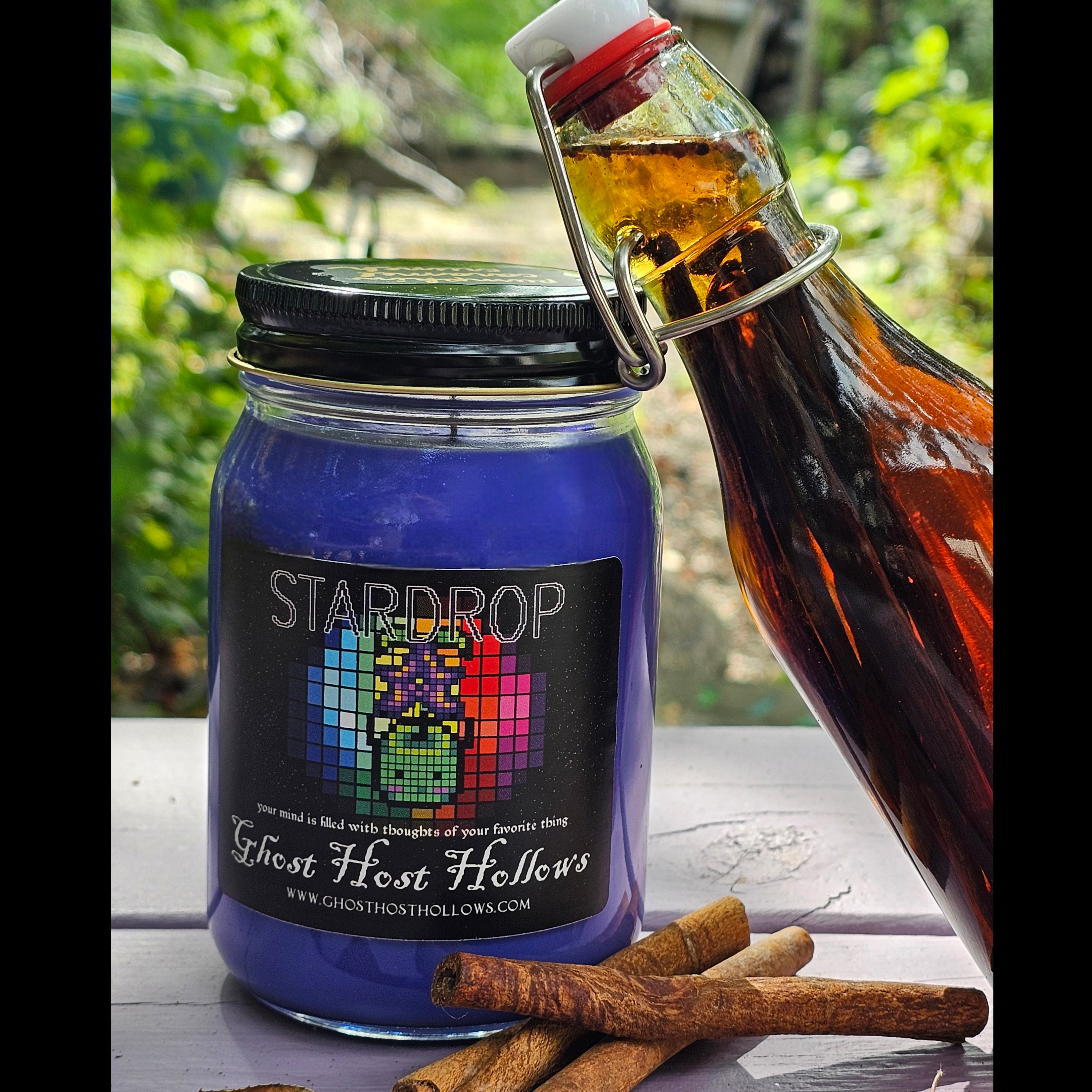 Stardrop candle