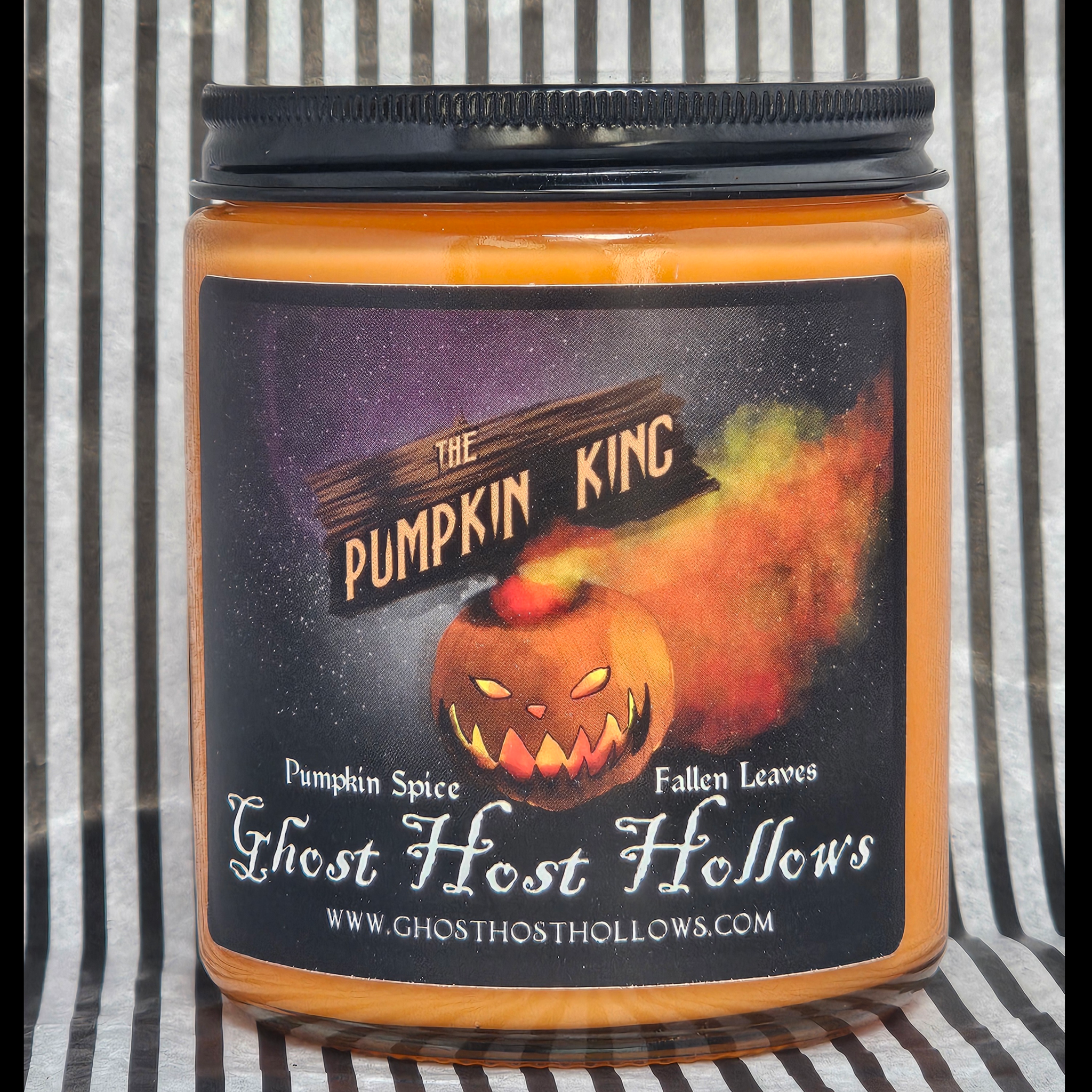 The Pumpkin King candle