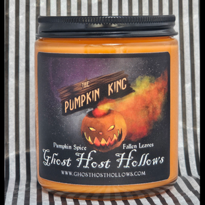 The Pumpkin King candle
