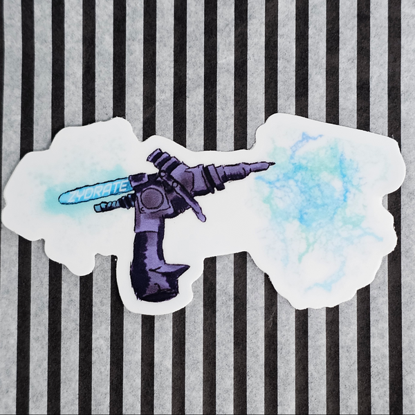 Zydrate vinyl sticker