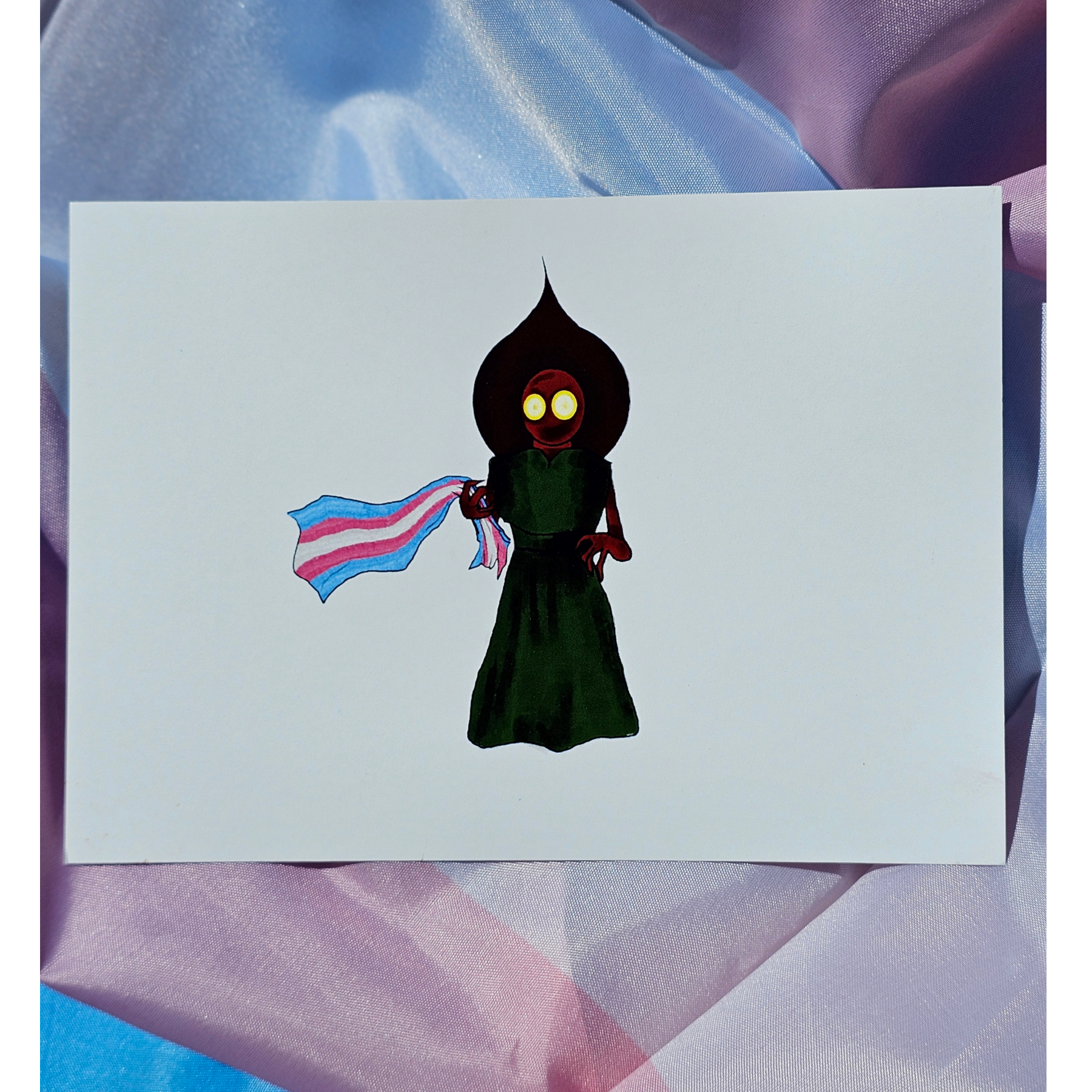 Flatwoods Monster Transgender fine art print
