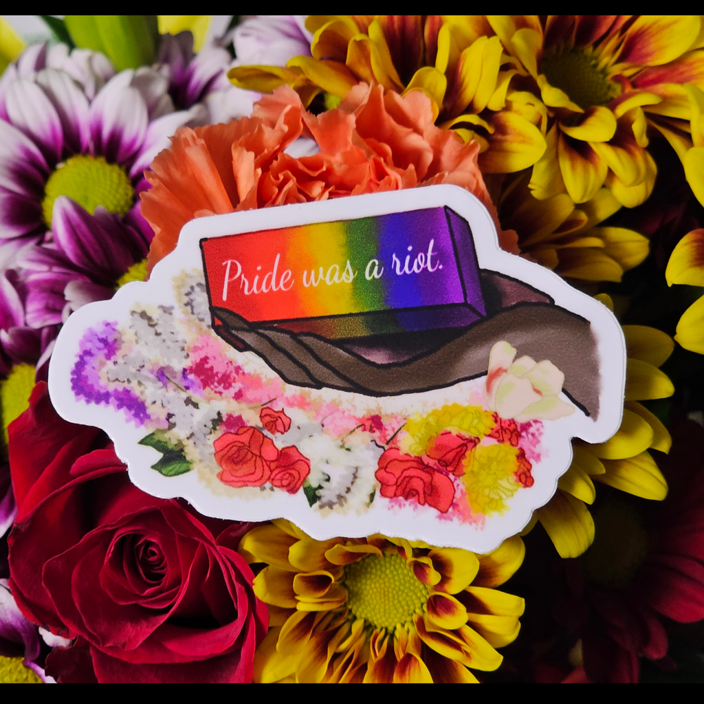 Pride was a Riot vinyl sticker